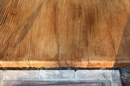 Front Door Edge Detail Front Door Edge Detail