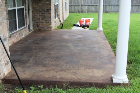 Porch Left Before- Stain Job Gone Bad Porch Left Before- Stain Job Gone Bad