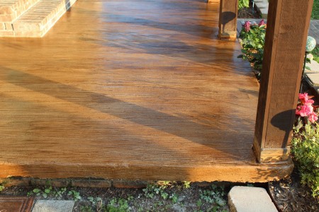 Porch Left Edge Detail Porch Left Edge Detail