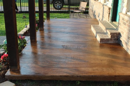 Porch Right After Finish Porch Right After Finish