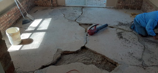 Removing Rotten Concrete 1 Removing Rotten Concrete 1