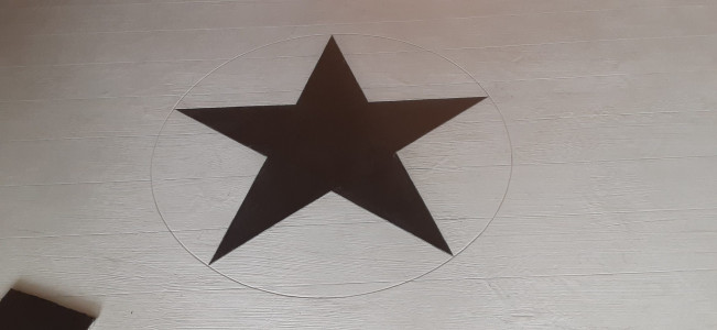 Star Ready For Plank Staining Star Ready For Plank Staining